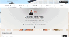 Desktop Screenshot of michaelmanfredihomes.com